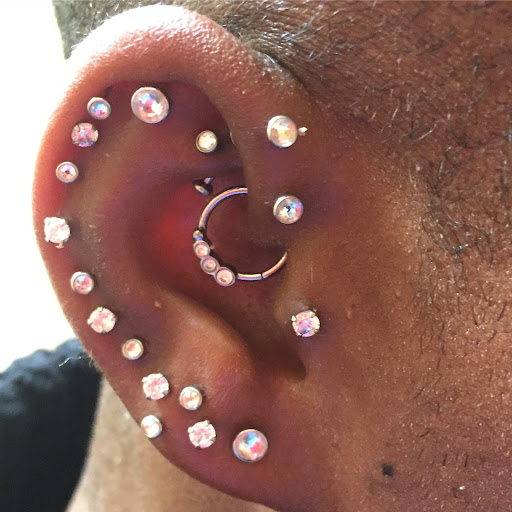 Explore bass clef tattoo ideas, creative tattoo ideas in San Diego, available at Body Art Salon