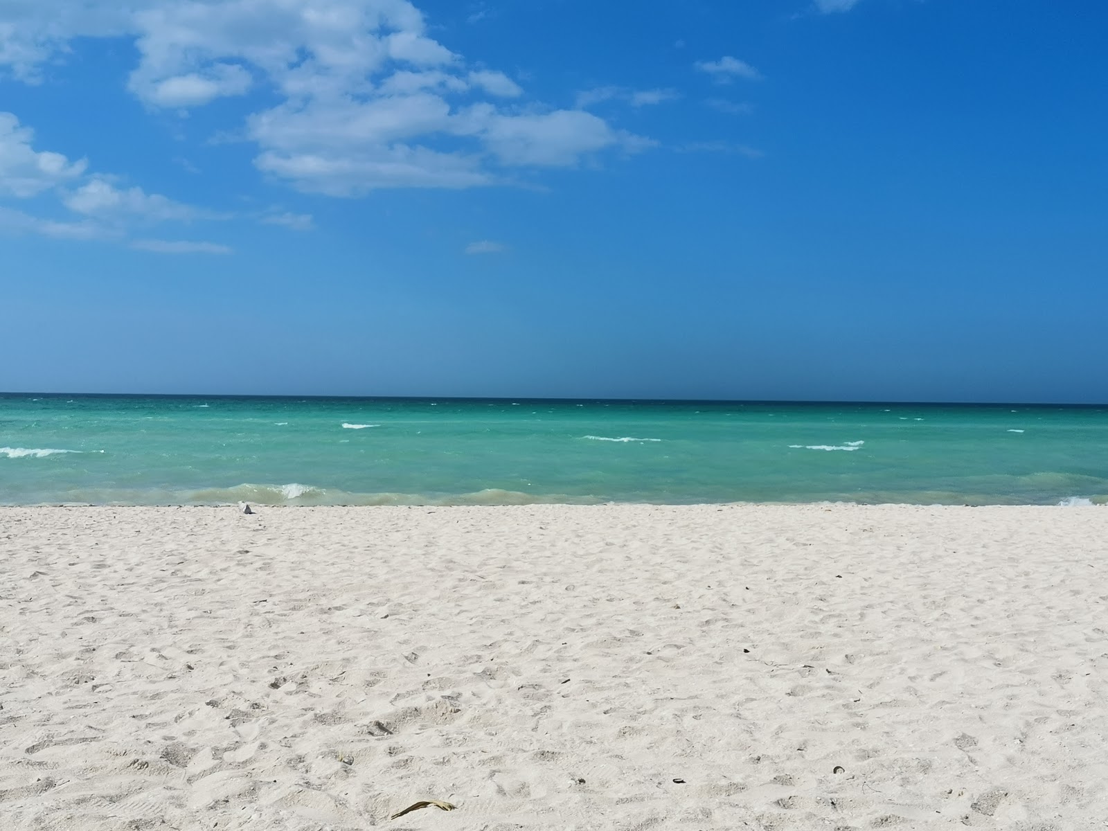 Photo de Playa Sisal - endroit populaire parmi les connaisseurs de la détente