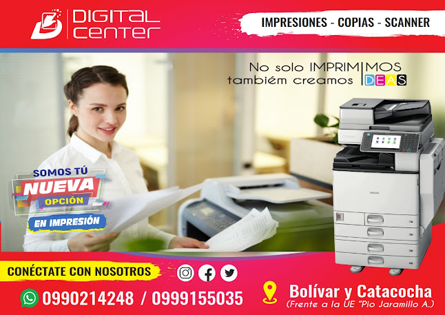 DIGITAL CENTER PRINT - Loja