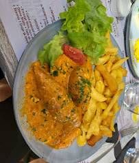 Fish and chips du Restaurant français Le Marius à Valras-Plage - n°3