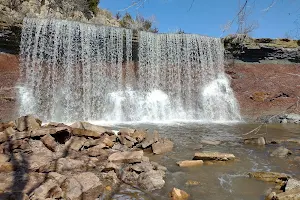 Cowley County State Lake Waterfall image