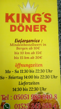 Bergen Döner à Bergen menu