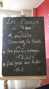 Menu du Le Toqué à Aumetz