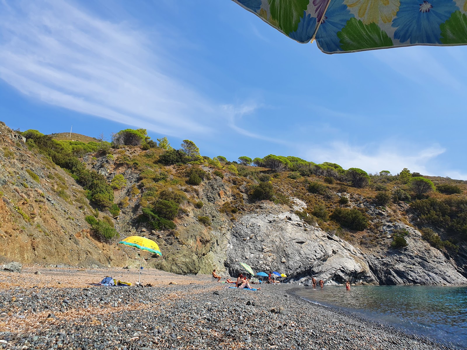 Foto von Spiaggia Le Tombe mit etwas sauber Sauberkeitsgrad