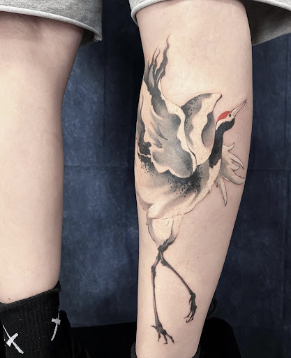 Explore shoe tattoo ideas, creative tattoo ideas in Alhambra, available at Gee Ink Tattoo