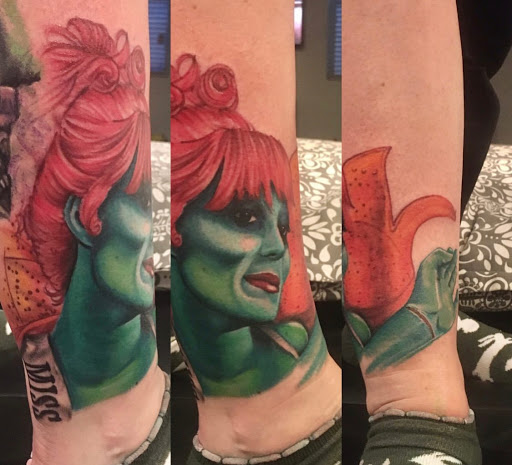 Explore golf tattoo ideas for men, creative tattoo ideas in El Paso, available at Pumping Ink Tattoo Parlor