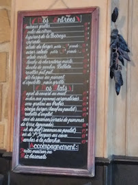 La Bodega 64 à Paris menu