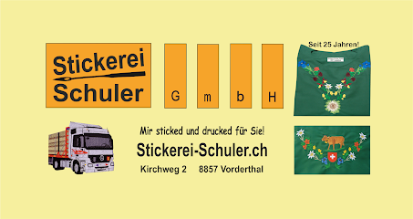 Stickerei Schuler GmbH | Stickerei | Textildruck