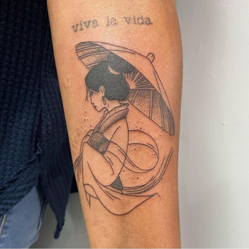 Explore physics tattoo ideas, creative tattoo ideas in Schaumburg, available at Atmosphere Tattoo Gallery - Schaumburg