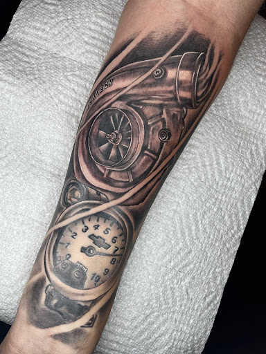 Explore tattoo ideas to cover up, creative tattoo ideas in Lakeview, available at Backwoods Tattoo Studio