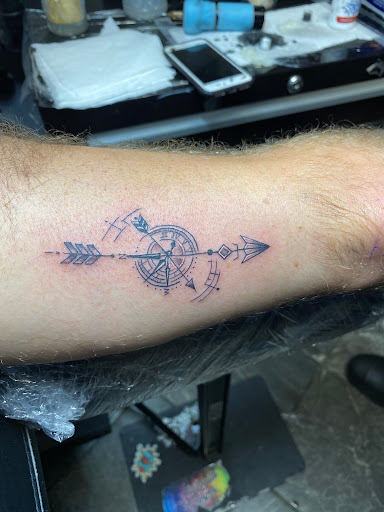 Explore arm sleeve tattoo ideas for guys, creative tattoo ideas in Atlantic City, available at Boardwalk Ink