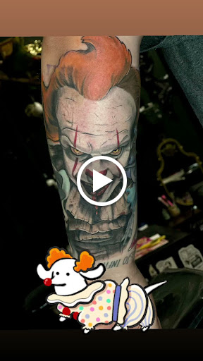 Explore damaged tattoo ideas, creative tattoo ideas in Lancaster, available at Black Altar Collective