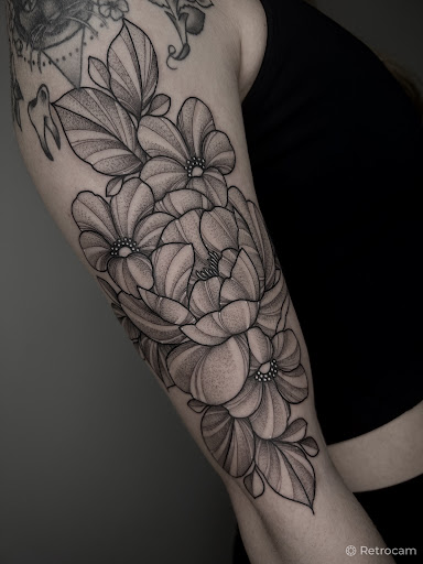 Explore ravenhood tattoo ideas, creative tattoo ideas in Strasburg, available at Black Orchid Tattoo