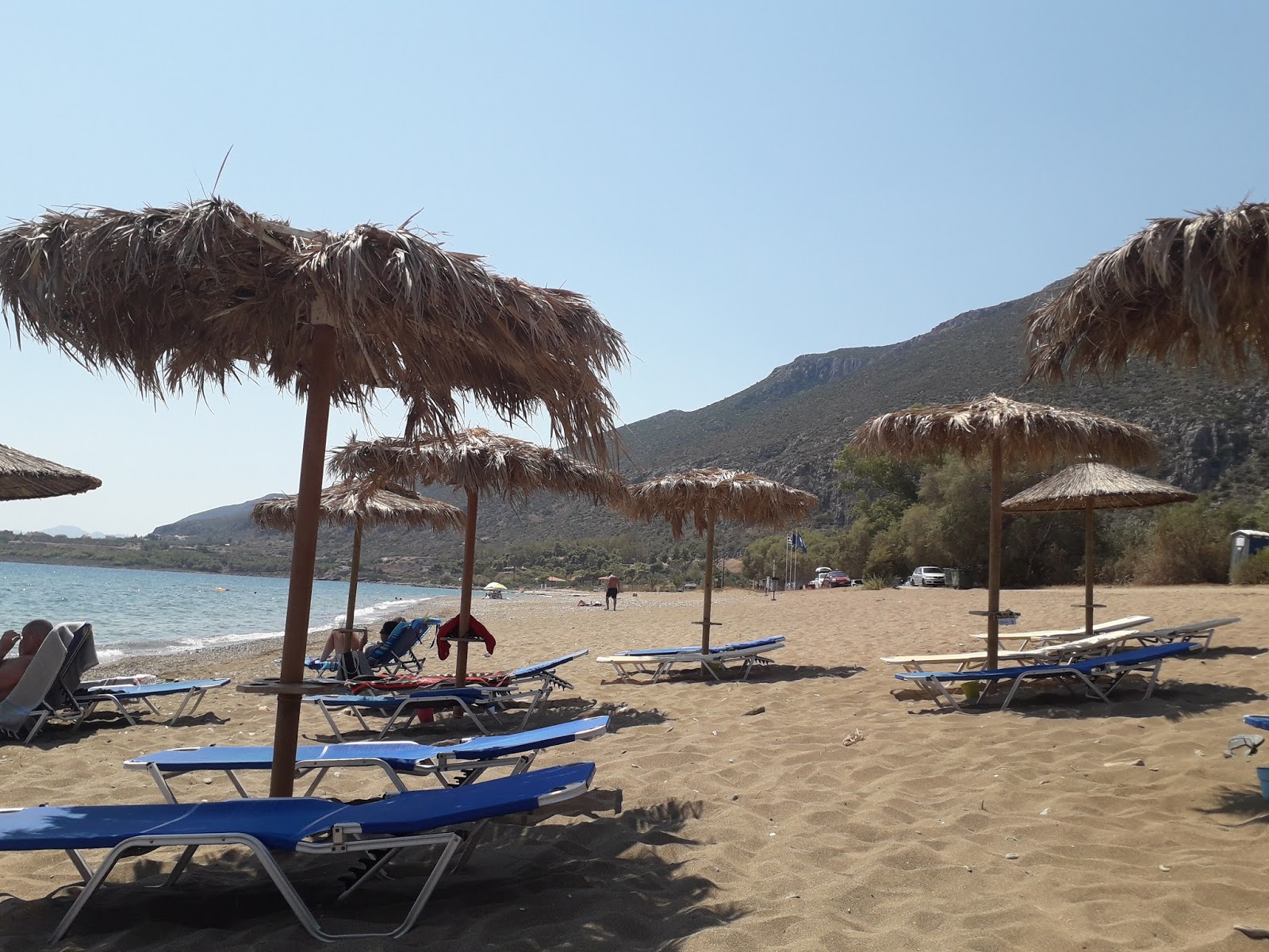 Fotografie cu Pori beach - locul popular printre cunoscătorii de relaxare