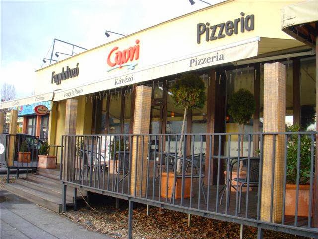 Capri Pizzeria és Fagylaltozó, Újpest