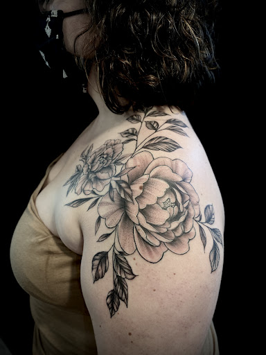 Explore barney tattoo ideas, creative tattoo ideas in Stowe, available at World Famous Monkey House Customs