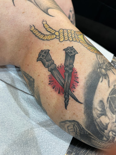 Explore david bowie tattoo ideas, creative tattoo ideas in Lancaster, available at Black Orchid Tattoo Collective