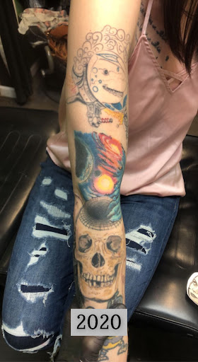 Explore dragon tattoo ideas for females, creative tattoo ideas in Sunbury, available at Spot of Ink