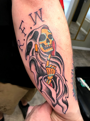 Explore lord of the ring tattoo ideas, creative tattoo ideas in Jackson, available at Asylum Tattoo