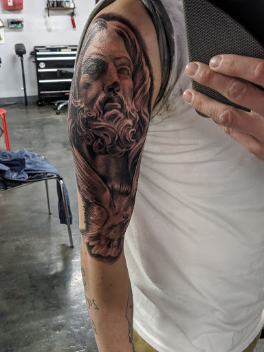 Explore pocahontas tattoo ideas, creative tattoo ideas in Colorado Springs, available at Fallen Heroes Tattoo & Piercing (Colorado)