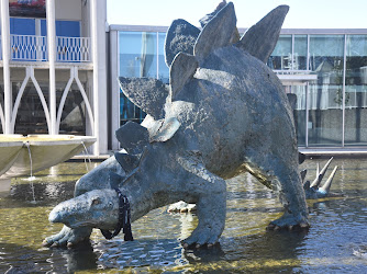 Science center outdoor water area