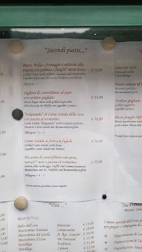 Carte du Osteria Dei Magasi' à Biacesa di Ledro