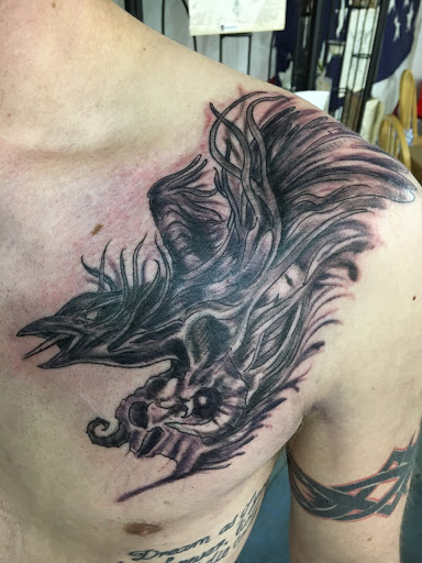 Explore head tattoo ideas for men, creative tattoo ideas in San Diego, available at SoCal Tattoo