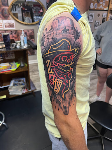 Explore puzzle tattoo ideas, creative tattoo ideas in Linn Creek, available at Hillard Skillard Tattoos, LLC.