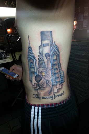 Explore one line tattoo ideas, creative tattoo ideas in Philadelphia, available at Tattoo Odyssey Inc