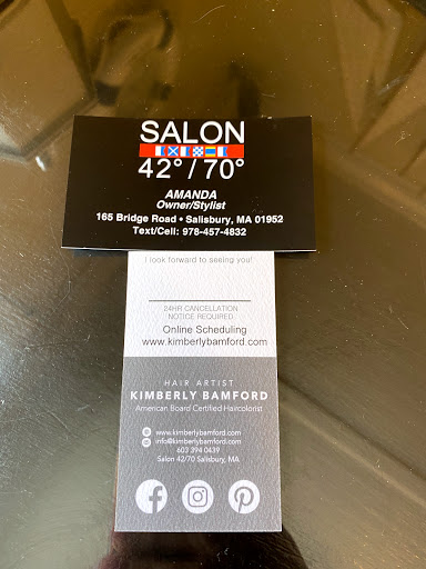 Hair Salon «Salon 42/70», reviews and photos, 165 Bridge Rd, Salisbury, MA 01952, USA