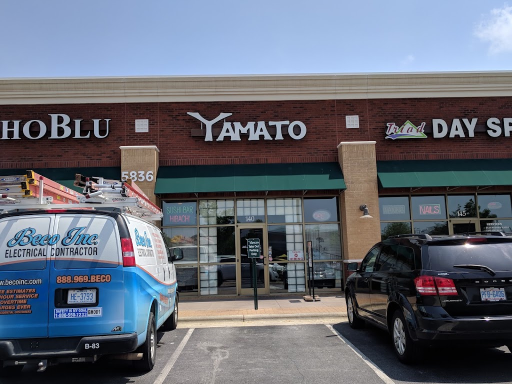 Yamato Japanese Restaurant Menu High Point, NC