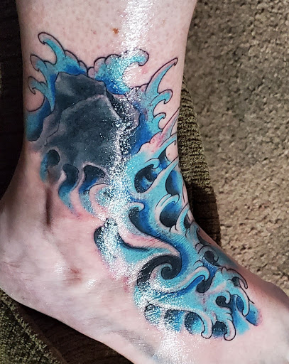 Explore ezra tattoo ideas, creative tattoo ideas in San Jose, available at Blue Rose Tattoo