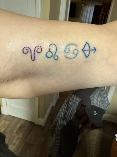 Explore mens quad tattoo ideas, creative tattoo ideas in Leesport, available at Kens tattoo and body piercing