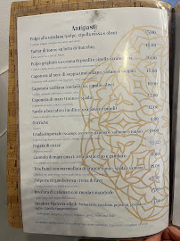 Menu / carte de El jazira ristorante à San Vito Lo Capo