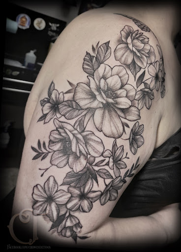 Explore tattoo words ideas for men, creative tattoo ideas in Houlton, available at Crowes Tattoos