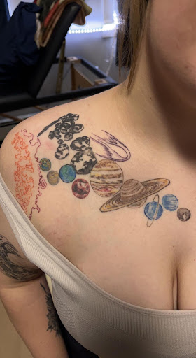 Explore red sox tattoo ideas, creative tattoo ideas in Sunbury, available at Spot of Ink