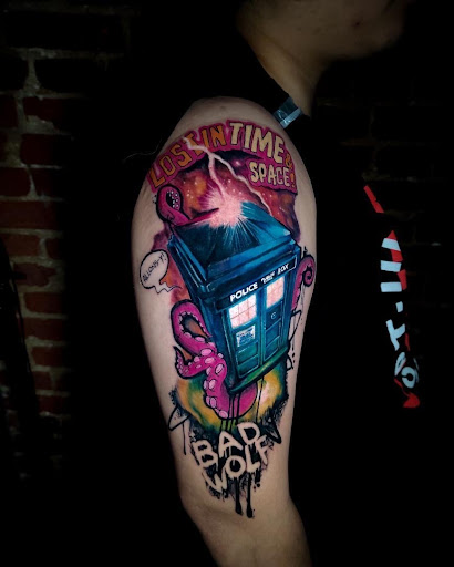 Explore tattoo shop decor ideas, creative tattoo ideas in Washington, available at Trilogy Atelier - DC Tattoo Shop Piercing Studio