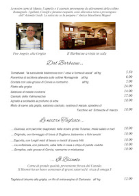 Menu / carte de Ristorante Lazaroun à Santarcangelo di Romagna