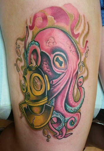 Explore tattoos ideas for chest, creative tattoo ideas in Johnstown, available at Lemon Bomb Tattoo Co.