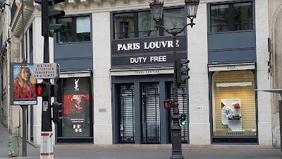 Paris Louvre Duty-Free KAMS 1960 à Paris