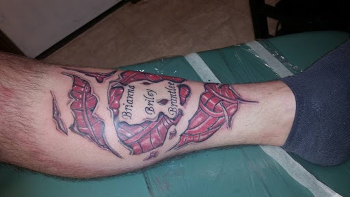 Explore uplifting tattoo ideas, creative tattoo ideas in Cumberland, available at Queen City Ink