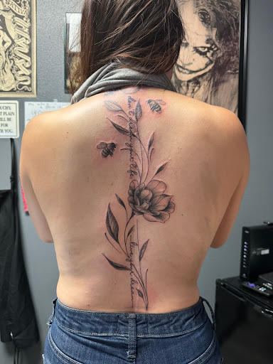 Explore seabee tattoo ideas, creative tattoo ideas in Avon Park, available at Lions Den Ink Studio at The Collective