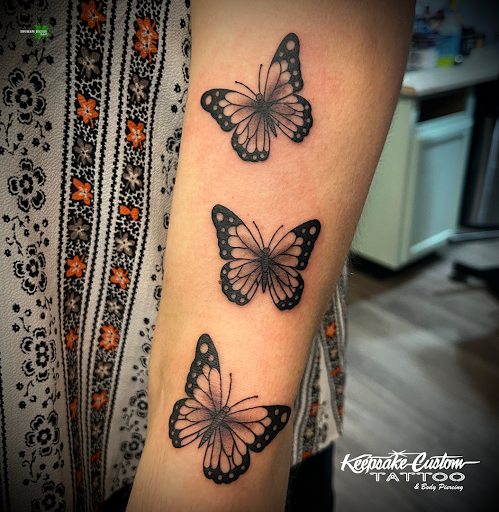 Explore horse tattoo ideas for guys, creative tattoo ideas in Salisbury, available at Keepsake Custom Tattoo & Body Piercing Laser Tattoo Removal