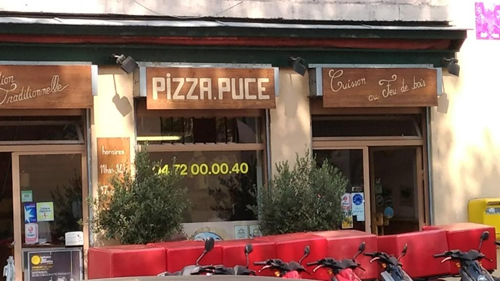 Pizzeria chez Puce Lyon Croix rousse Caluire 69004 Lyon