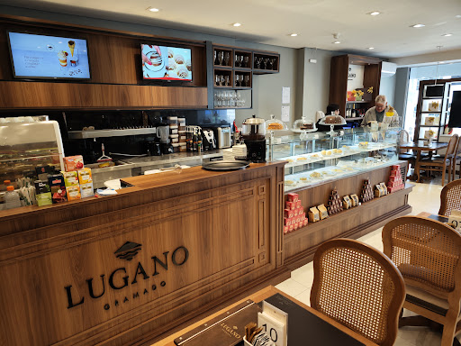 Logo da empresa - Lugano Florianópolis - Cafeteria e Chocolates