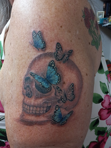 Explore state of ohio tattoo ideas, creative tattoo ideas in Overland Park, available at Inkslingers Tattoo Studio
