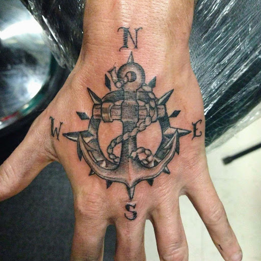 Explore male hand tattoo ideas, creative tattoo ideas in Homosassa, available at Citrus Tattoos