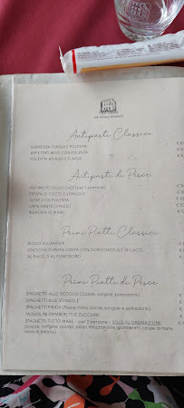 Vecia Società à Arsiero menu