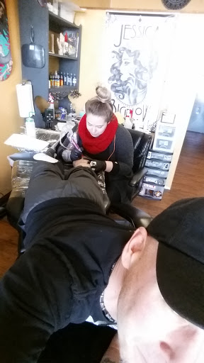 Explore mary jane tattoo ideas, creative tattoo ideas in Bergenfield, available at Under Skin Art