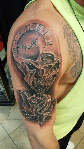 Explore tattoo ideas for females, creative tattoo ideas in Wilson, available at New Addiction Tattoos